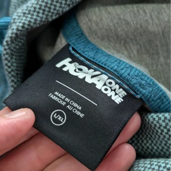 HOKA U All-Day Hoodie for All Men’s Large/Women’s XL blue green